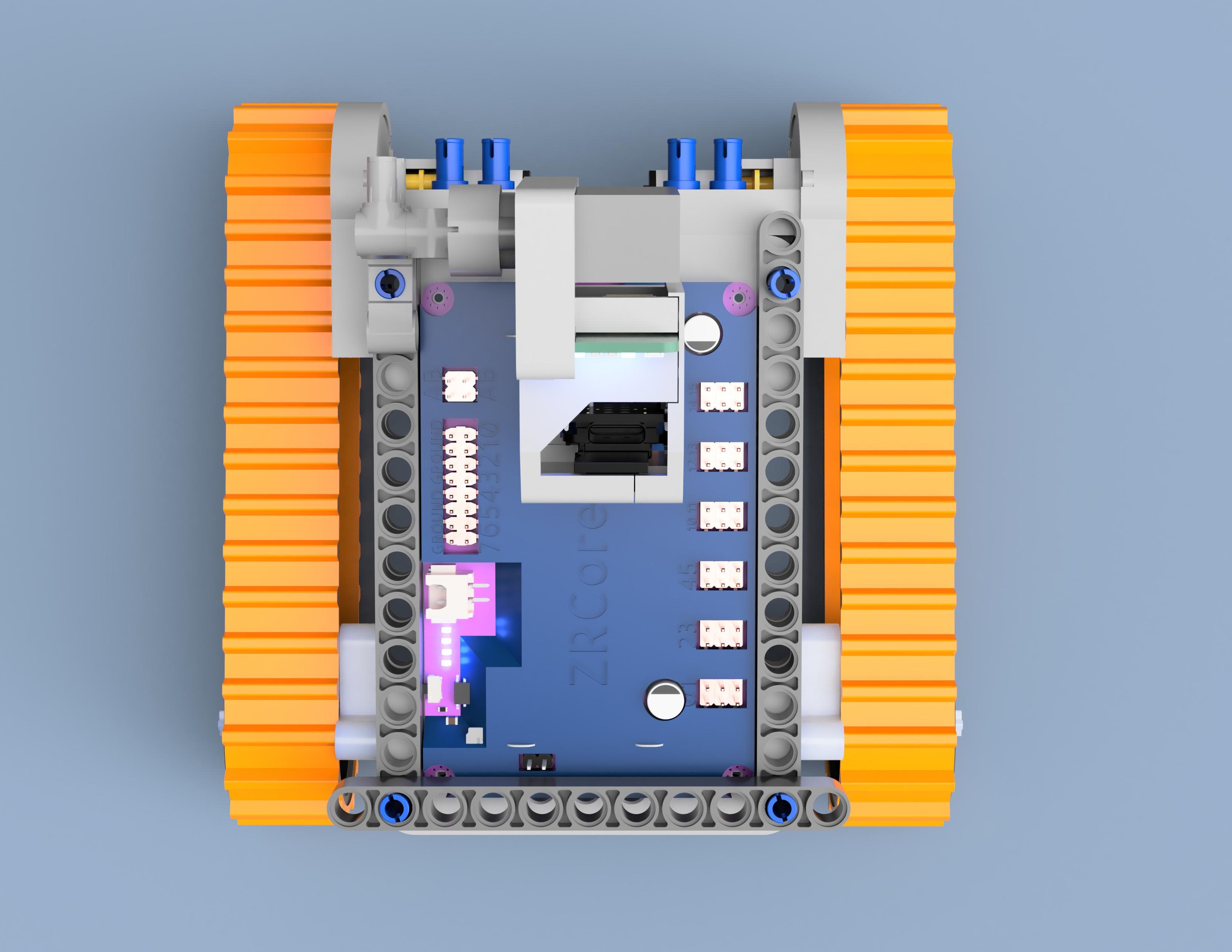 ZROne top-down view